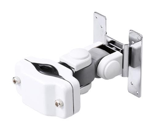 サンワサプライ モニターアーム(支柱取付用/白) 183-203mm EA764AG-28 4548745872668【別送品】