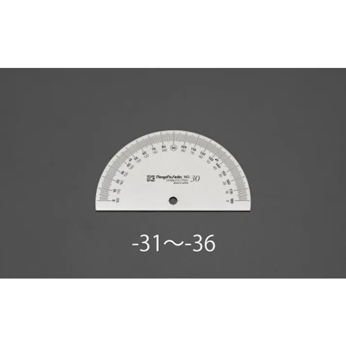 新潟精機 プロトラクター(半丸形) 90mm EA720WS-31 4548745965612【別送品】