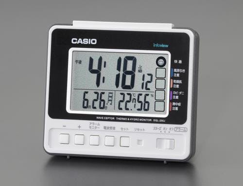 カシオ(CASIO) 置時計(デジタル) 93x51x83mm [電波] EA798CA-124 4550061032169【別送品】