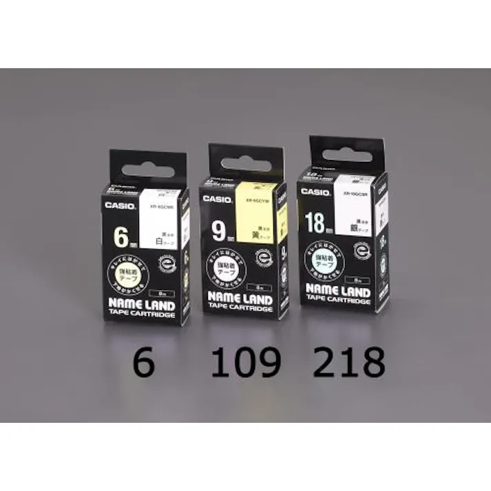 カシオ(CASIO) 36mm テープカートリッジ(白に黒文字) EA761DX-36 4550061047095(CDC)【別送品】