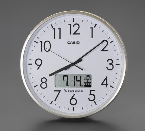 カシオ(CASIO) 掛時計 φ360mm [電波] EA798CA-130 4550061049464【別送品】