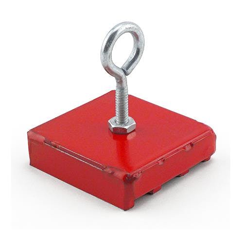 超強力マグネット(アイボルト付) 50x50mm EA781GC-31 4550061065105