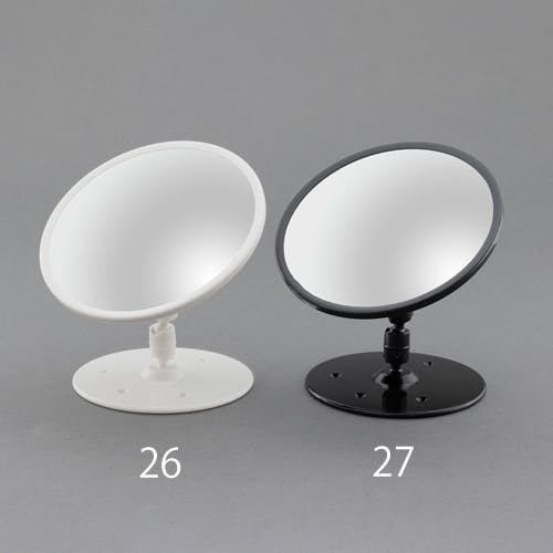 凸面ミラー(黒) φ148mm EA724Z-27 4550061097106【別送品】 | 保安用品