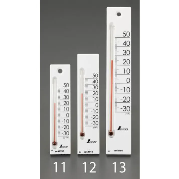 シンワ測定 温度計(白) 200x34mm EA728G-13 4550061149546【別送品】