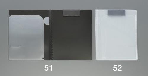 セキセイ(sedia) クリップファイル(マグネット/黒) 320x237x6mm/A4 EA762DA-51 4550061156346【別送品】