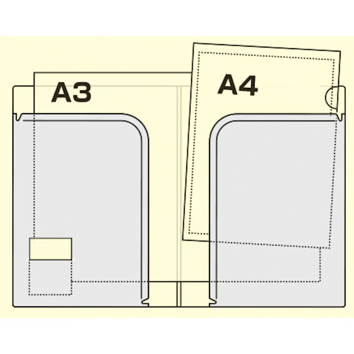 セキセイ(sedia) ポケットホルダー(6ポケット/クリア) A4/320x237mm EA762CB-152 4550061156391【別送品】