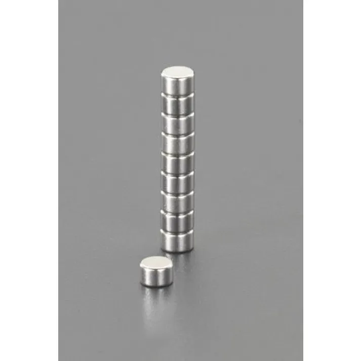 ESCO φ 4x 3mm 超強力マグネット(10個) EA781EK-12 4550061169155(CDC)【別送品】