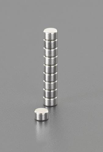 超強力マグネット(10個) φ4x4mm EA781EK-13 4550061169162【別送品】