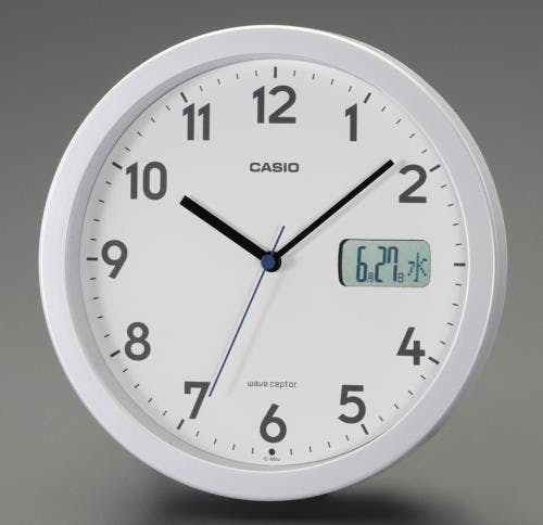 カシオ(CASIO) 掛時計 φ224mm [電波] EA798CD-18 4550061174678【別送品】