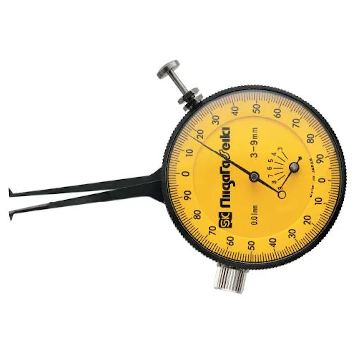 新潟精機 3- 9mm ダイヤルキャリパゲージ(内測用) EA725AC-50 4550061201060(CDC)【別送品】
