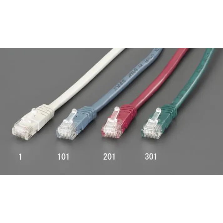 サンワサプライ LANケーブル(カテゴリー5e準拠)(レッド) 10m EA764B-310 4550061215272【別送品】