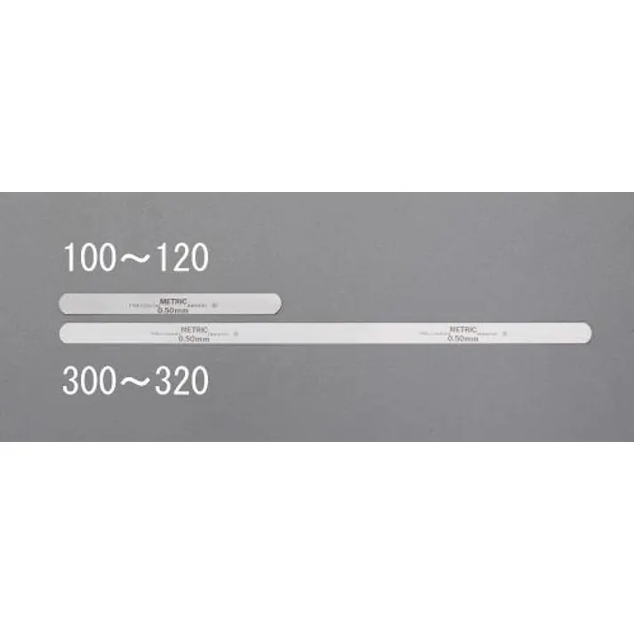 ESCO 0.04x127mm スチールフィラーゲージ(10枚) EA725RB-100B 4550061222812(CDC)【別送品】