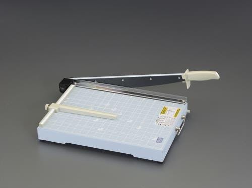 オープン工業 (390mm/15枚)ペーパーカッター 307x425mm EA762EB-74 4550061282977【別送品】