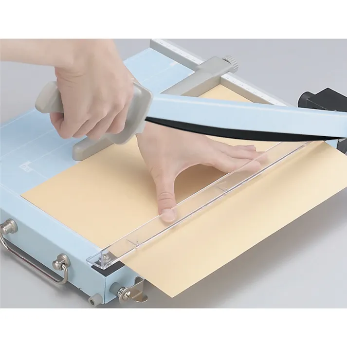 オープン工業 (390mm/15枚)ペーパーカッター 307x425mm EA762EB-74 4550061282977【別送品】