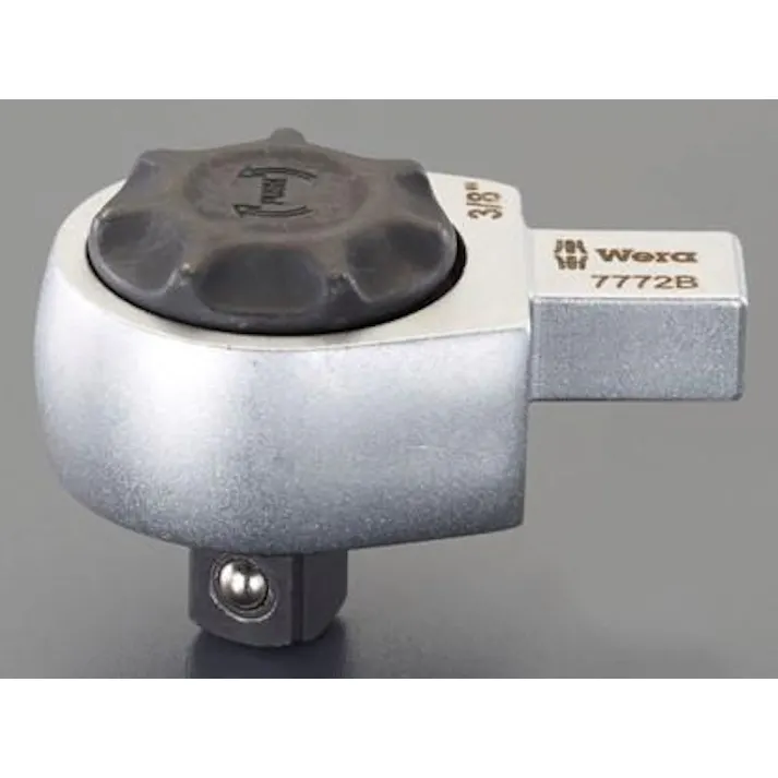 Wera 1/2"DR ラチェットヘッド(9x12mmジョイント用) EA723VE-13 4550061362846(CDC)【別送品】