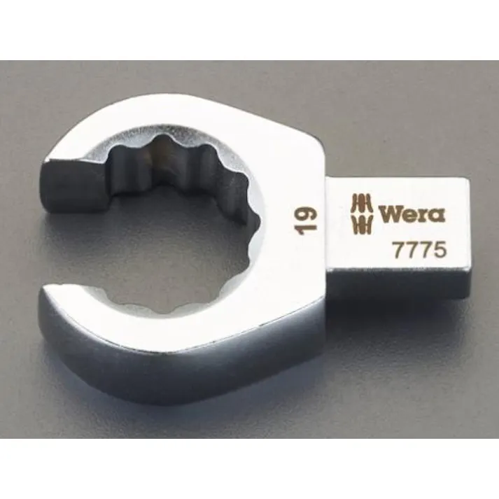 Wera 10mmオープンリングヘッド(9x12mmジョイント用) EA723VF-10 4550061362907(CDC)【別送品】