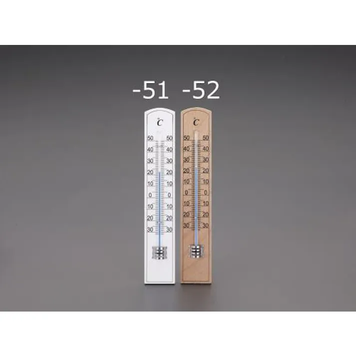 温度計(白) 200x36mm EA728G-51 4550061364314【別送品】