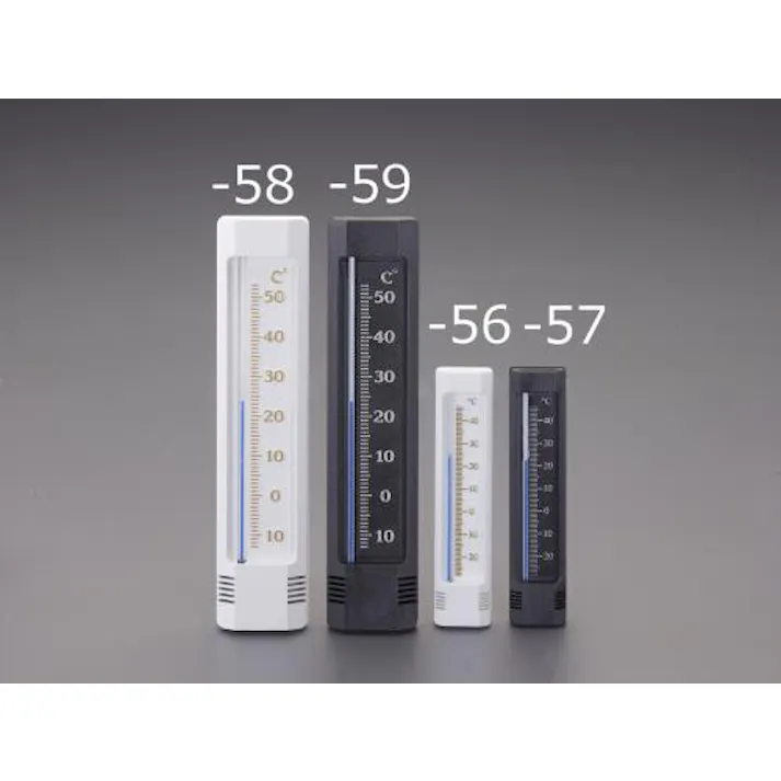 ESCO 152x33mm 温度計(黒) EA728G-57 4550061364352(CDC)【別送品】
