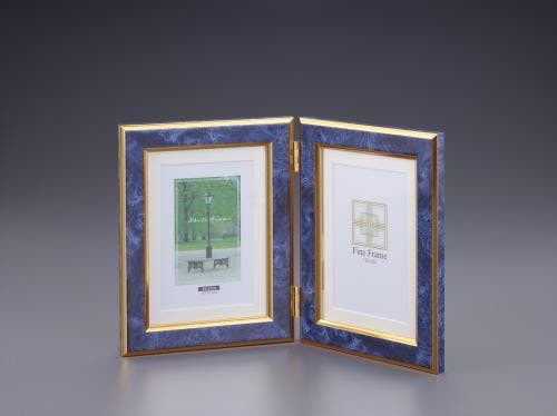 ナカバヤシ フォトフレーム(大理石調) KG横/L判縦 EA761LP-43 4550061366615【別送品】