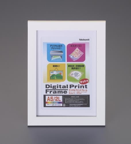 ナカバヤシ デジタルプリントフレーム L/チェキ判 EA761LP-61 4550061366639【別送品】