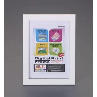 ナカバヤシ デジタルプリントフレーム L/チェキ判 EA761LP-61 4550061366639【別送品】