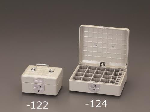 スチール印箱 153x127x96mm EA762AD-122 4550061366714【別送品】