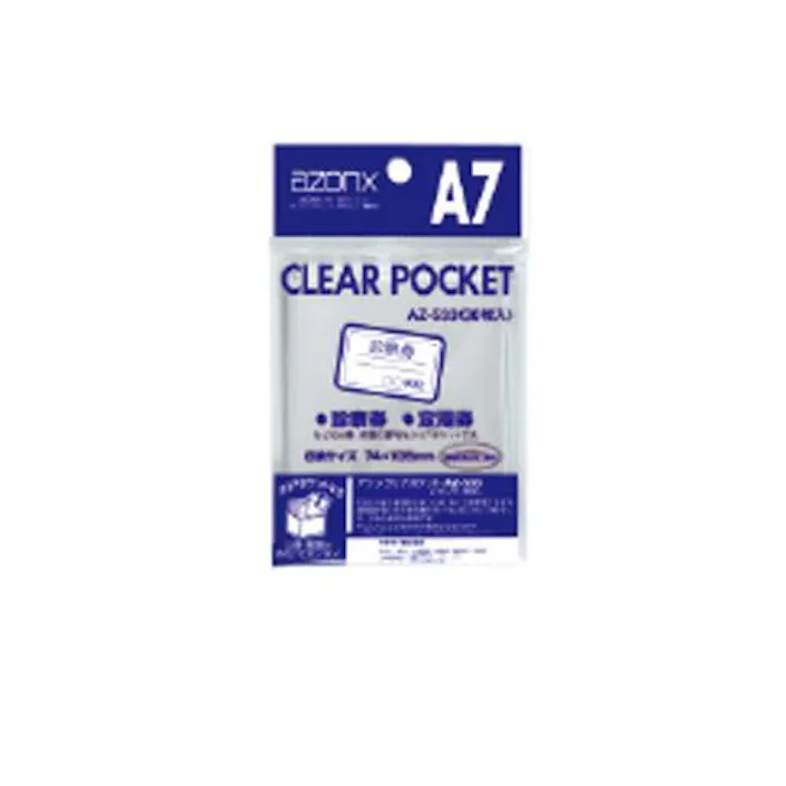 セキセイ(sedia) A7/106x 79mm クリアポケット(30枚) EA762CB-222 4550061367292(CDC)【別送品】