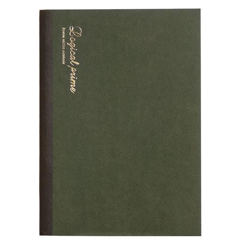 ナカバヤシ 罫線7mm A5ノート(40ページ/ダークグリーン/5冊) EA762GC-71 4550061369692【別送品】