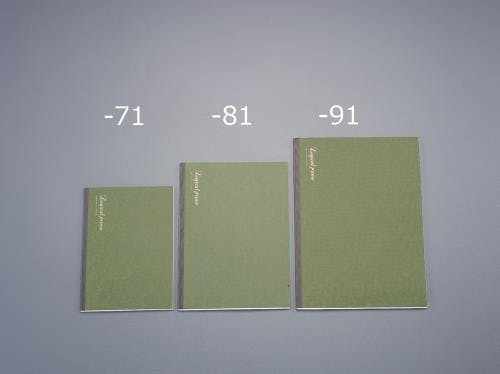 ナカバヤシ 罫線7mm セミB5ノート(40ページ/ダークグリーン/5冊) EA762GC-81 4550061369715【別送品】