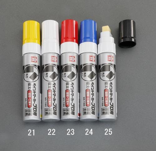 サクラクレパス 油性ペイントマーカー(工業用) [水/極太] EA765MV-24 4550061371480【別送品】