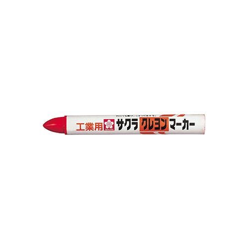 サクラクレパス 油性クレヨンマーカー(工業用) [赤] EA765MV-63 4550061371619【別送品】