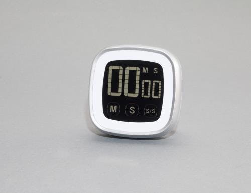 デジタルタイマー(タッチパネル式) 76x76x25mm EA798C-95 4550061372562【別送品】