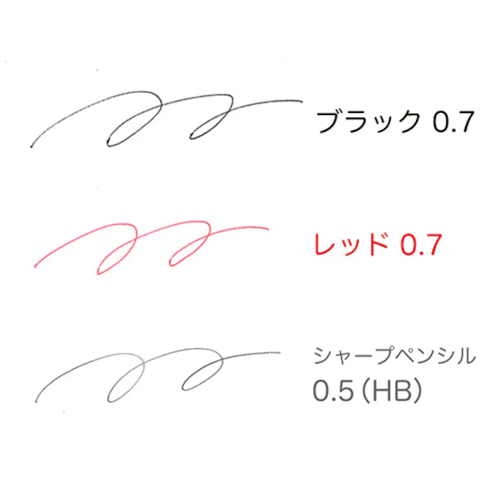 セーラー万年筆 シャープ・ボールペン(黒・赤) 0.5/0.7mm EA765MG-509 4550061476109【別送品】