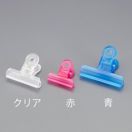 プラスチッククリップ(5個入) [赤] 40mm EA762FB-212 4550061485811【別送品】