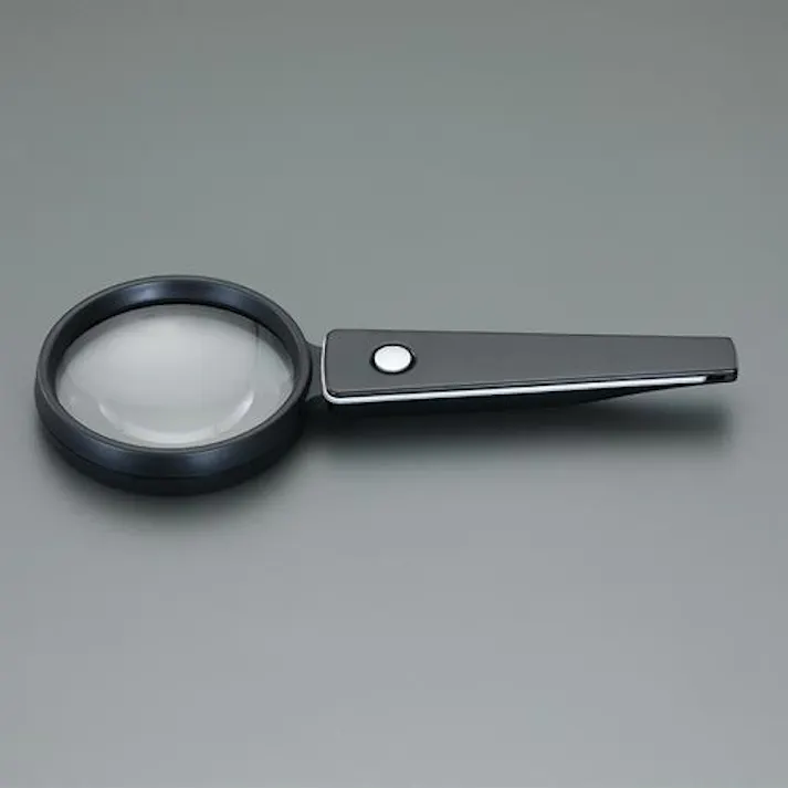 池田レンズ工業 ハンドルーペ(LEDライト付) x2.5/75mm EA756FC-7 4550061487693【別送品】