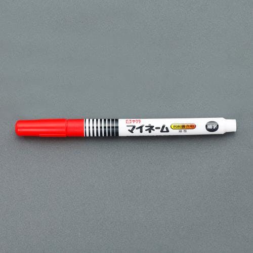 サクラクレパス 油性マーカー(ネーム用) [赤/細字] EA765MV-186 4550061491478【別送品】