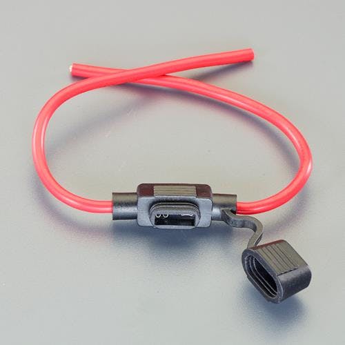 ミニ平型ヒューズホルダー(防水型) 30A EA758ZR-210 4550061513293【別送品】