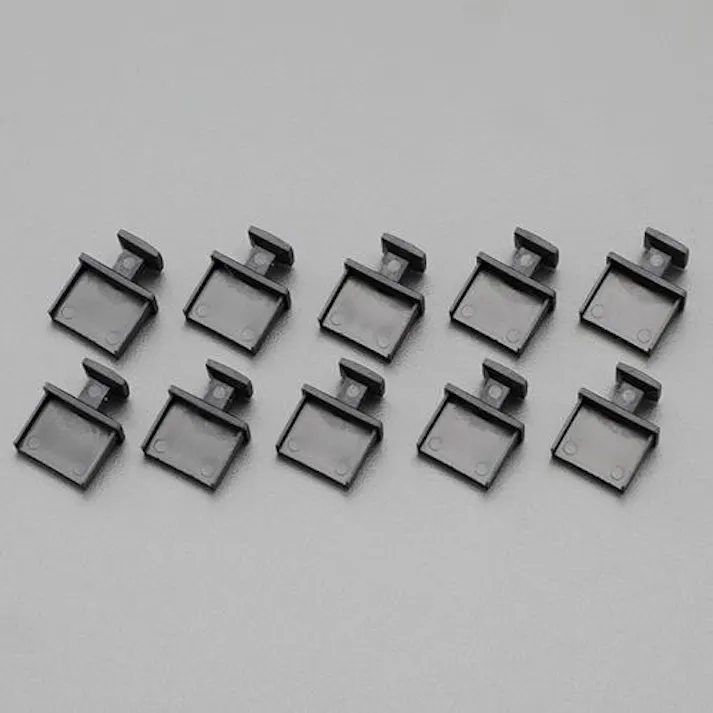 ESCO USBポート用保護カバー(10個) EA764BK-21 4550061567715(CDC)【別送品】