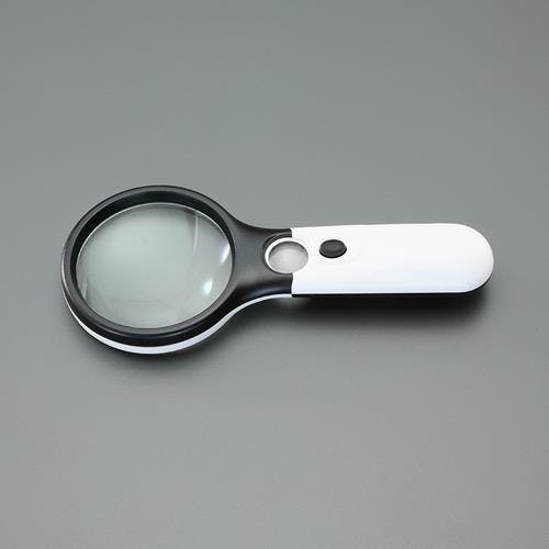 ルーペ(LEDライト付) x3.5/x12.0/φ60mm EA756MH-1 4550061576861【別送品】