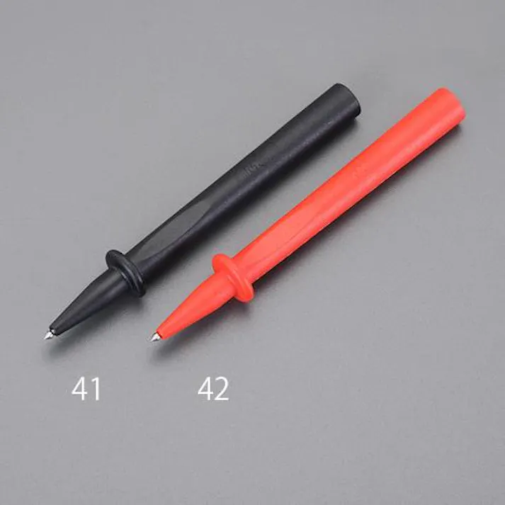 ESCO φ2mm ピン式テストプローブ(黒) EA707NC-41 4550061588512(CDC)【別送品】