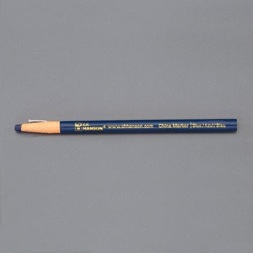 油性色鉛筆(青/2本) [現場用] EA765MC-66 4550061601808【別送品】