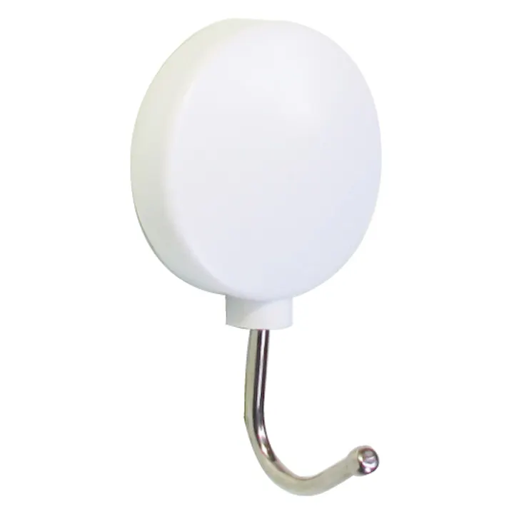 マグネットフック(スイング型・ホワイト) 40x26x68mm EA762FG-271 4550061615416【別送品】