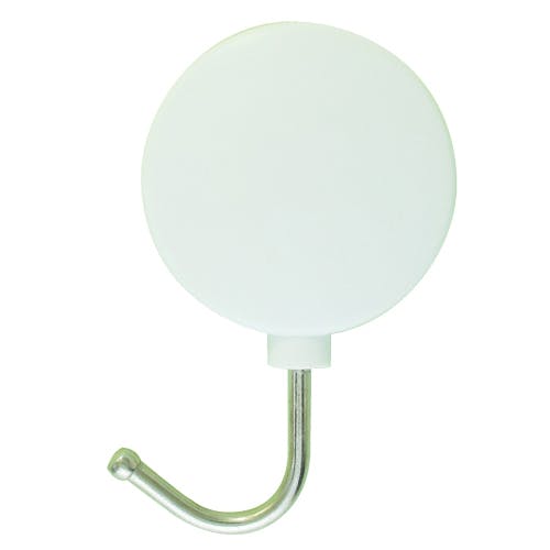 ESCO 40x26x68mm マグネットフック(スイング型・ホワイト