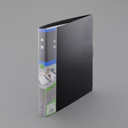 セキセイ(sedia) 名刺ホルダー(黒) 500枚 EA762CJ-62A 4550061627914【別送品】