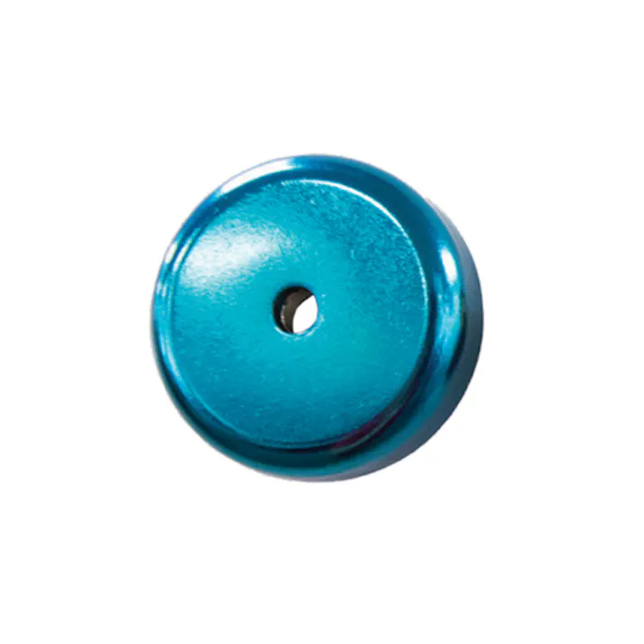 超強力マグネット(青) φ25x8mm/M5/19kg EA781EM-35A 4550061628812【別送品】