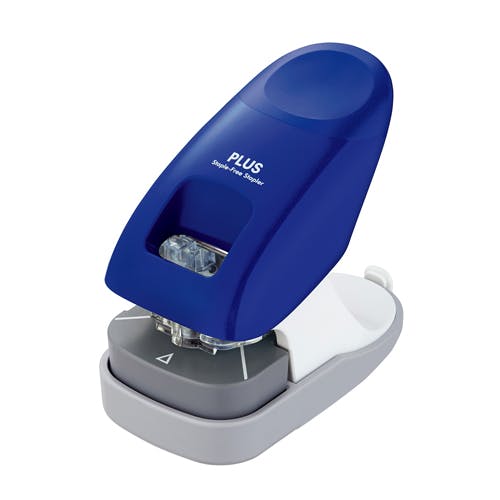 プラス(PLUS) 12枚用 針なしホッチキス(卓上型) EA762HG-5