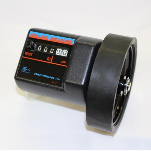 東京ニホス 長さ計測カウンター(φ100mm・一輪) 1cm-1km EA714CB-21 4550061663936【別送品】