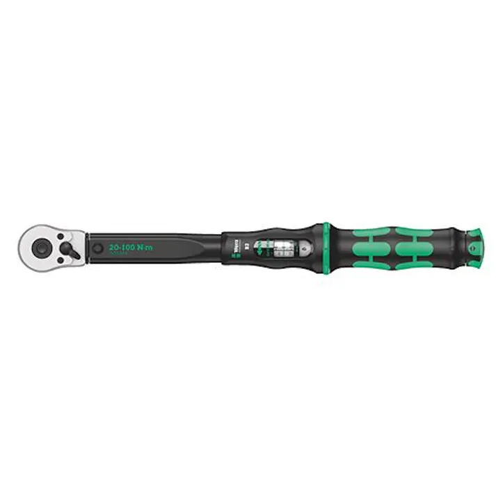 Wera 20-100N.m(3/8"DR) トルクレンチ(ラチェット式) EA723VA-112 4550061682876(CDC)【別送品】