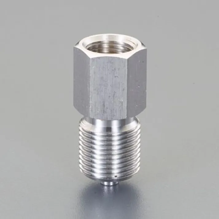 ESCO G3/8"xR1/2" ジョイント継手(圧力計用/ステンレス) EA729HA-29 4550061684351(CDC)【別送品】
