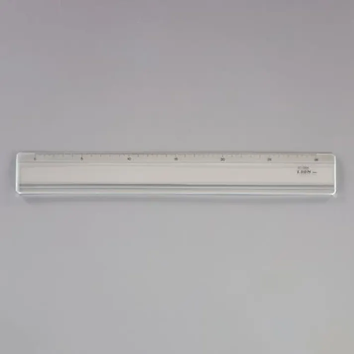 ライオン事務器(LION) 20cm 定規 EA720YG-1 4550061695227(CDC)【別送品】